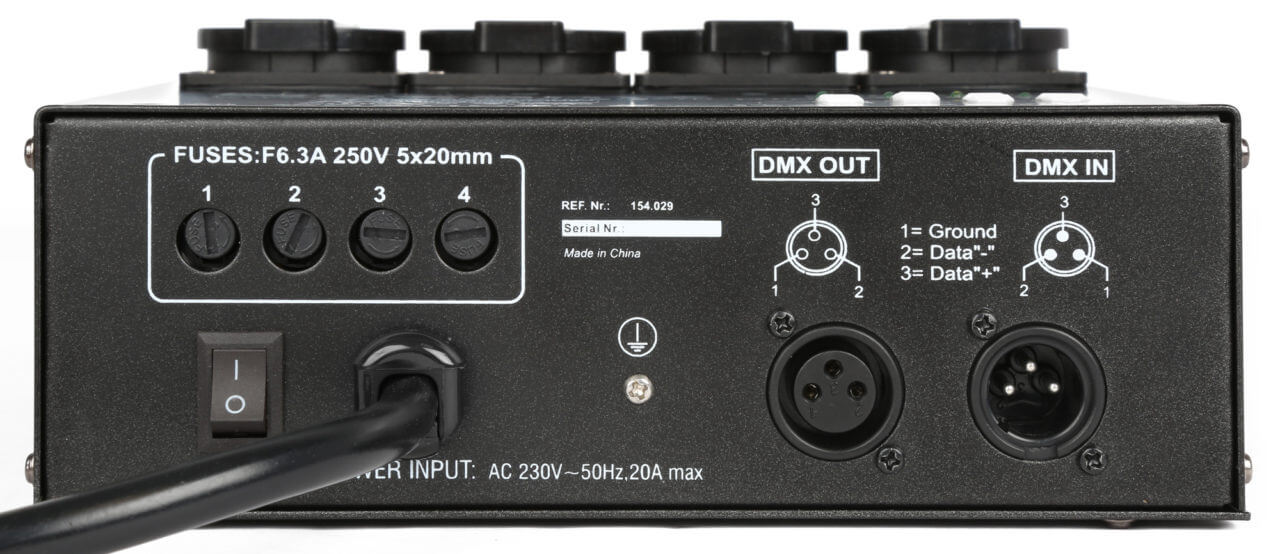 Beamz DMX512 4-Channel DMX Switchpack image