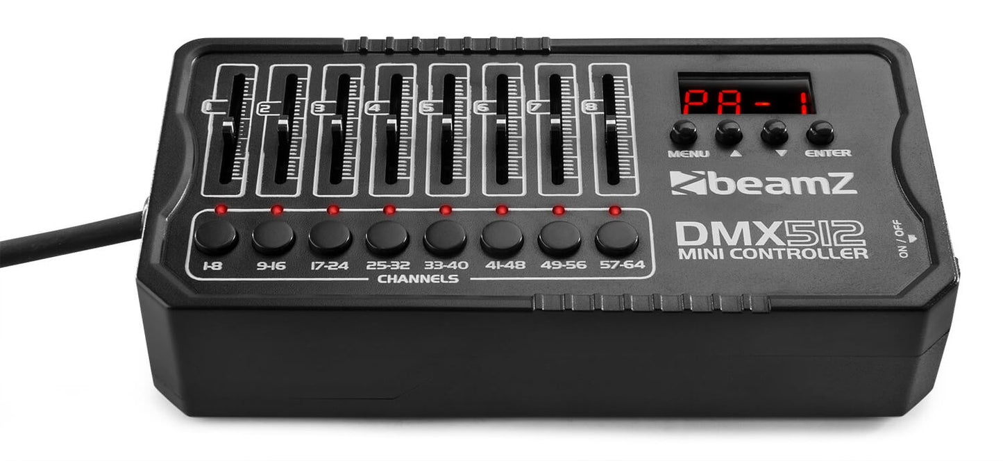 Beamz DMX-512 Mini Controller side view image