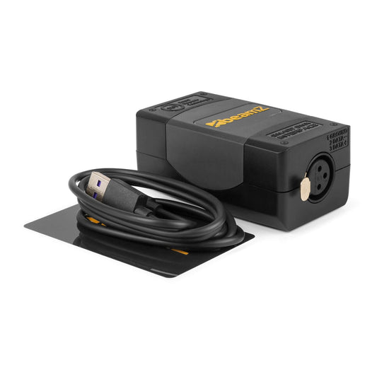 Beamz USB DMX Interface with Light Rider/ESA2 Software - Side View