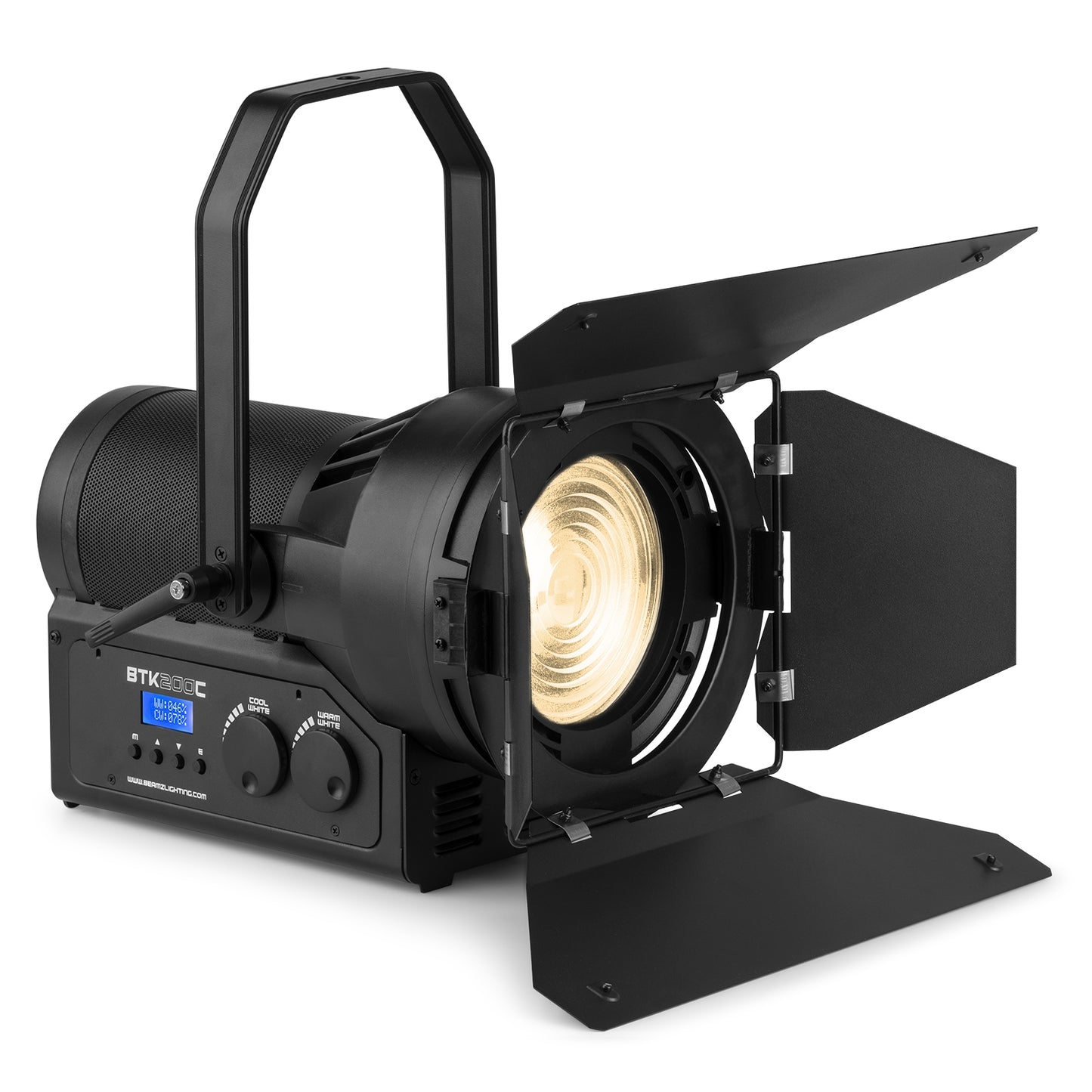 Beamz BTK200C 200W LED Fresnel Manual Zoom - Cool/Warm