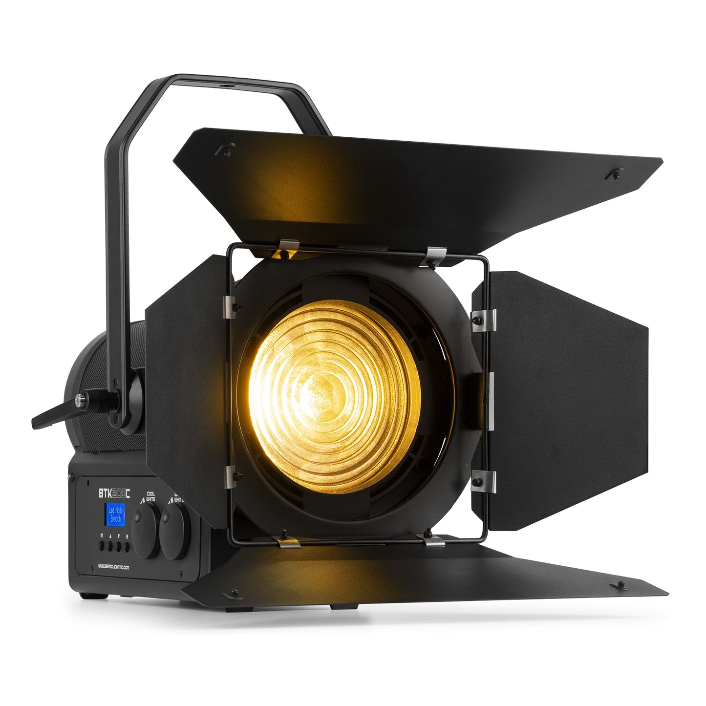 Beamz BTK200C 200W LED Fresnel Manual Zoom - Cool/Warm
