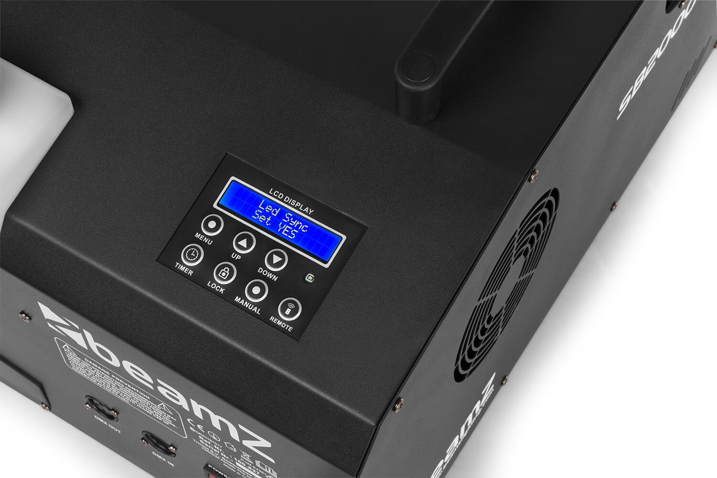 Beamz SB2000LED 2000W Smoke & Bubble Machine with RGB LEDs and DMX image