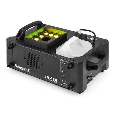 BEAMZ BLAZE800 Vertical Fogger 12x4W 4in1 LED, a professional smoke machine featuring RGB color mixing.