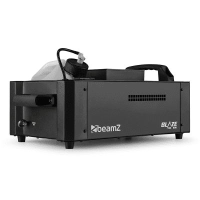 BEAMZ BLAZE800 Vertical Fogger with RGB Color Mixing, a professional smoke machine featuring 12x4W LED lights.