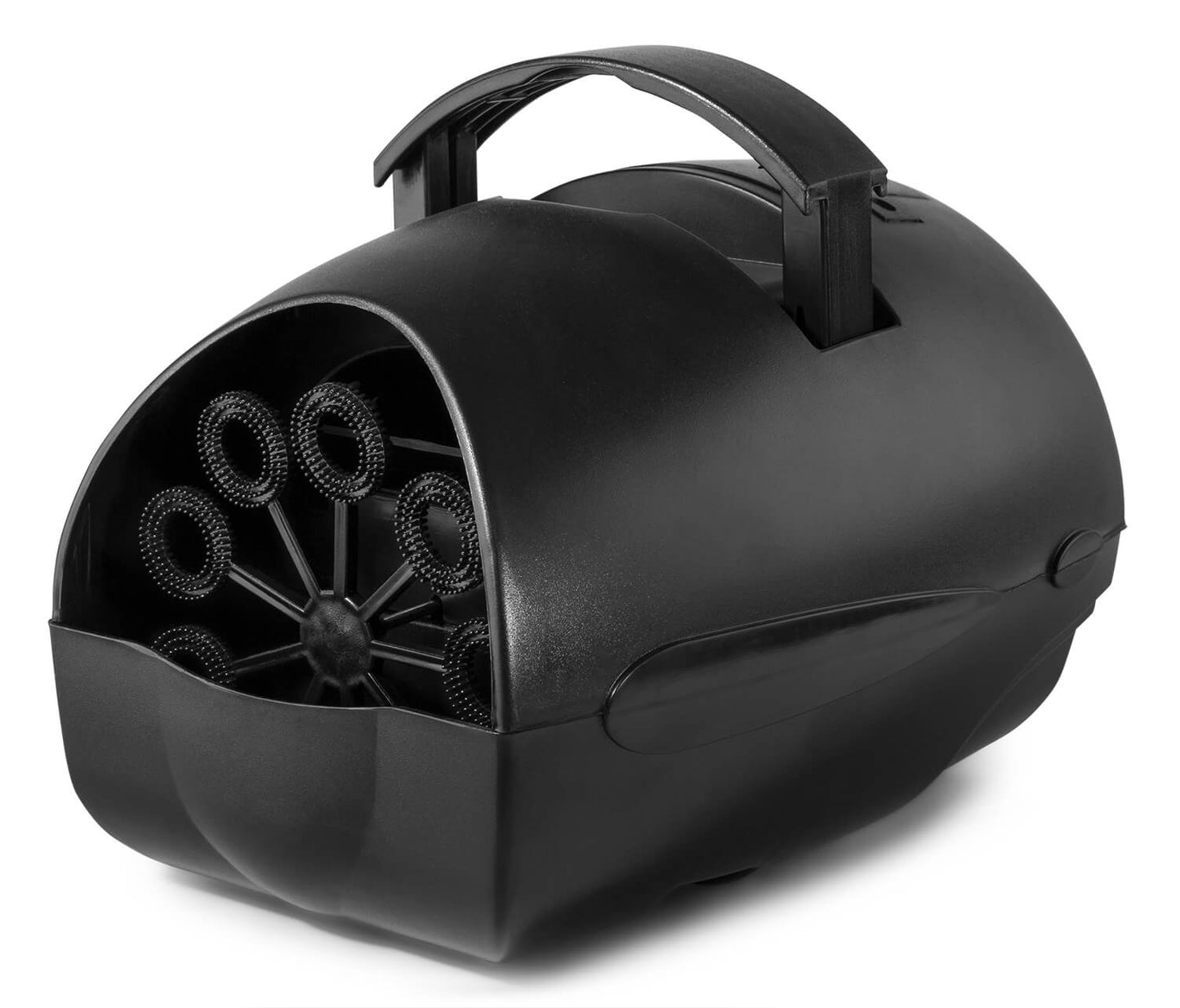 Beamz B100 Portable 3V DC Bubble Machine with 250ml Tank - Side View