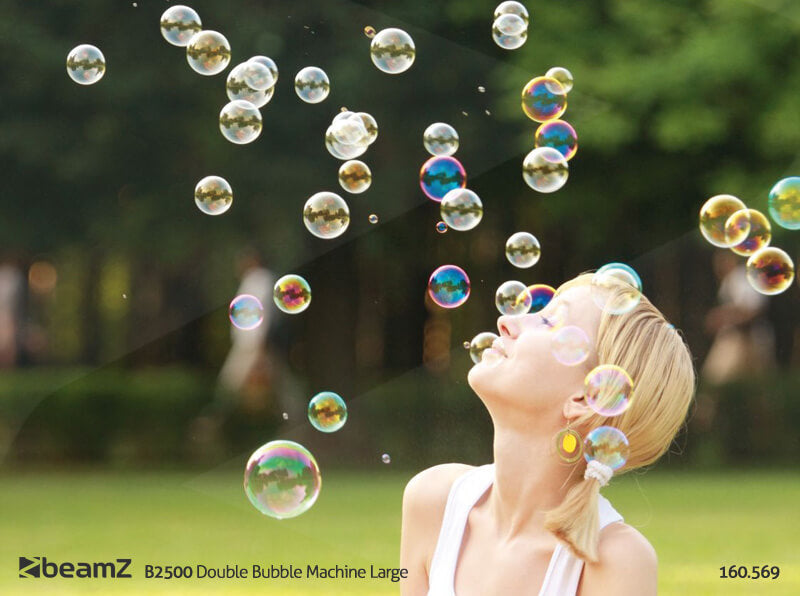 Beamz B2500 Double Bubble Machine image