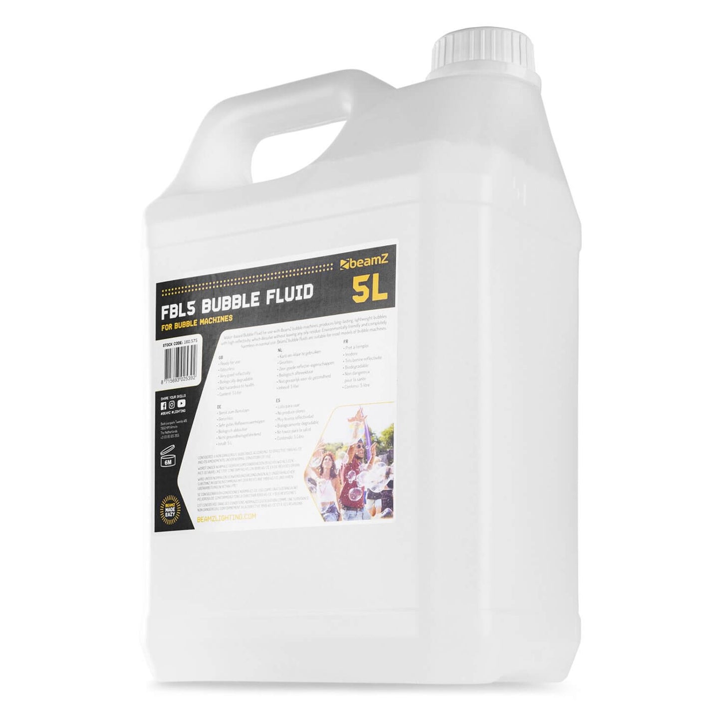 Beamz 5L Standard Bubble Liquid image