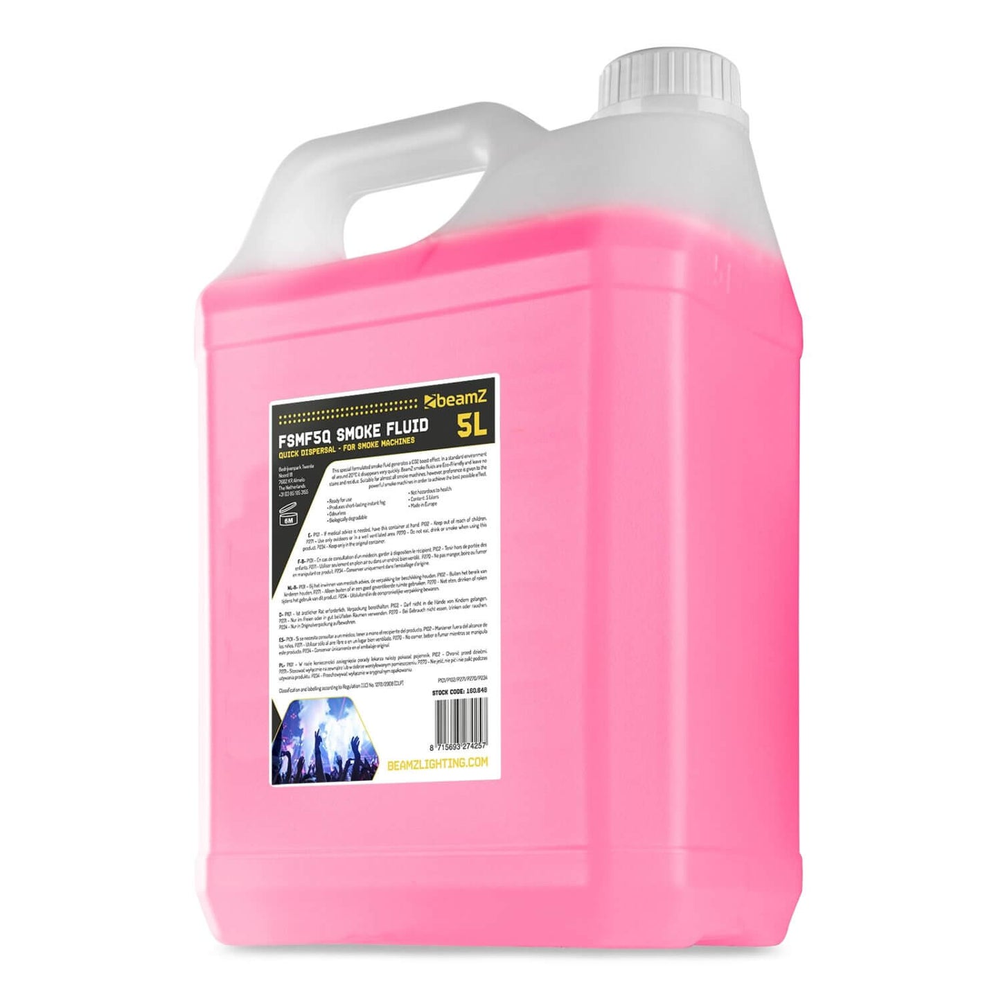 Beamz 5L Quick Dissipating CO2 Effect Smoke Liquid image