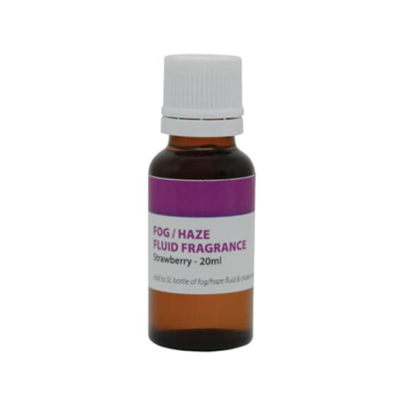 QTX Tropical Fog/Haze Fluid Fragrance in a 20ml bottle, showcasing its vibrant packaging and design.