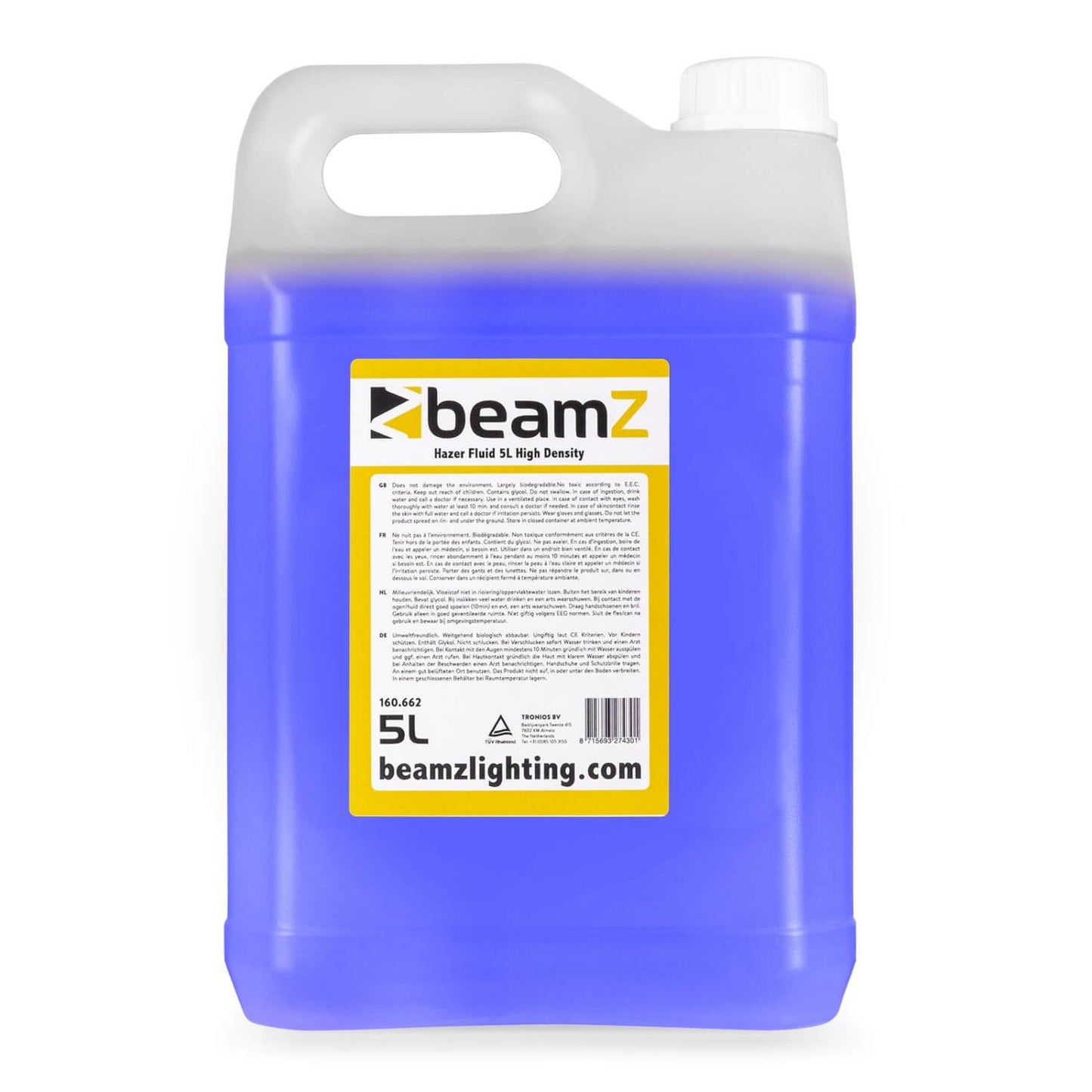 Beamz 5L High-Density Haze Liquid - product image