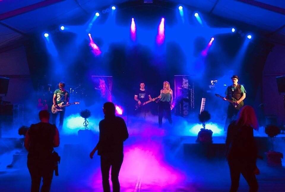 Beamz Pro LF1500 Low Fog Machine - Image of the low fog machine product