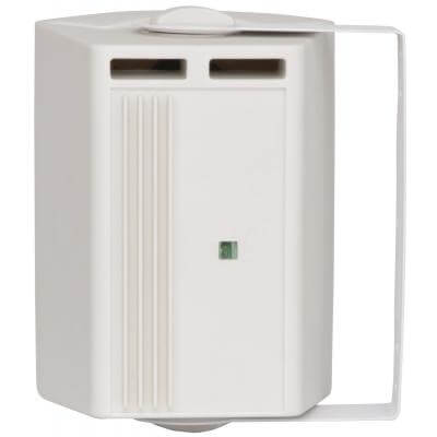 Adastra BC5A-W Active Stereo 2-Way Speaker Set in white, showcasing its sleek design and features.