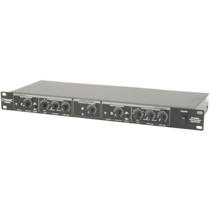 Citronic CE22 Stereo Enhancer and Exciter, a professional audio rack mount unit.