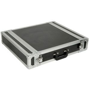 Power Dynamics PD-F2U 19in 2U case designed for disco equipment, showcasing its sturdy and protective features.