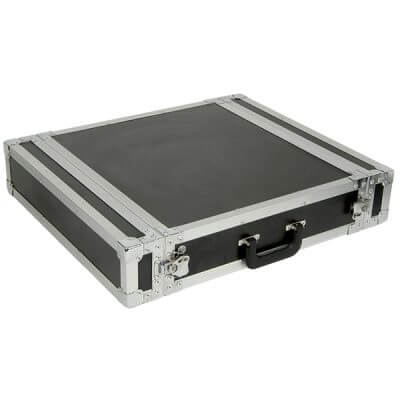 Power Dynamics PD-F2U 19in 2U case designed for disco equipment, showcasing its sturdy and protective features.