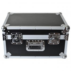 Power Dynamics PDFC6 Equipment Flightcase with robust protection for gear, dimensions 575 x 400 x 325mm.
