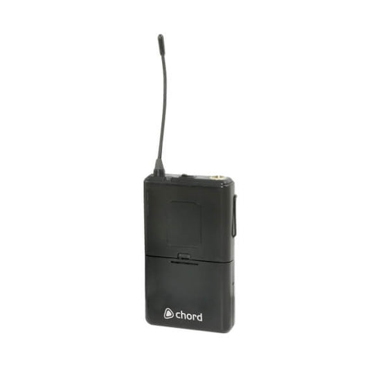 Image of the CHORD NUBP-863.3 UHF Replacement Bodypack Transmitter operating at 863.3MHz, designed for NU2 Systems.