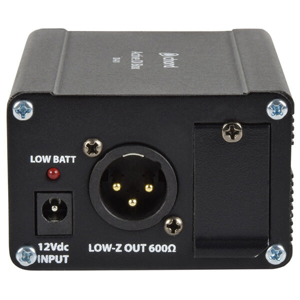 CHORD DI-A1 Active DI Box with Noise Filter, designed for high impedance to low impedance conversion.