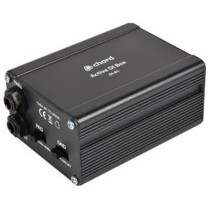 CHORD DI-A1 Active DI Box with Noise Filter, designed for high impedance to low impedance conversion.