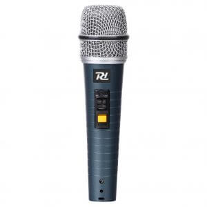 Power Dynamics PDM663 dynamic microphone with case, a professional cardioid vocal mic designed for high-quality sound capture.
