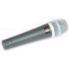 VONYX DM57A Dynamic Microphone XLR, a cardioid vocal microphone with a pop shield, displayed in a compact image.
