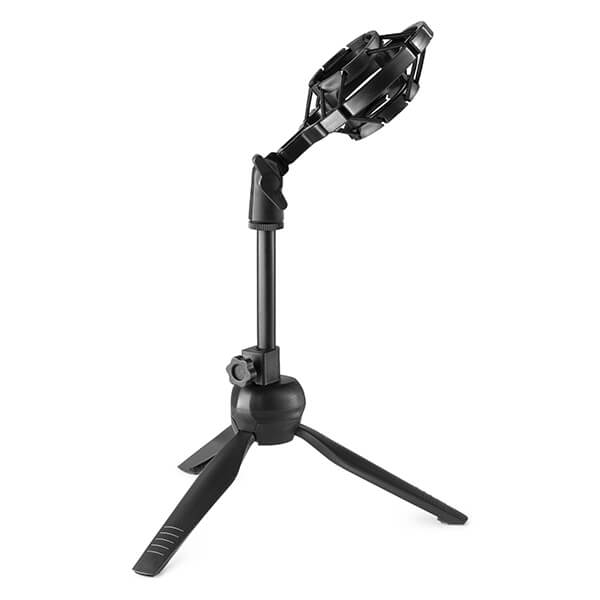 VONYX CM300W Studio Microphone Set USB - High Performance Condenser Microphone in White