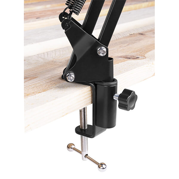VONYX CMS300S Studio Set featuring a titanium USB condenser microphone with a stand and pop filter.