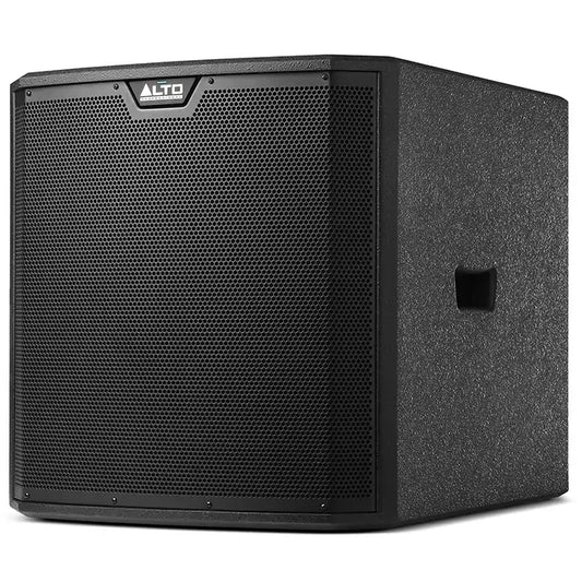 QTX QLB15A Active Subwoofer, 15-inch, 1000W Max, designed for powerful bass suitable for DJs and events.
