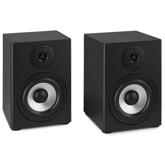 VONYX SM50 Active Studio Monitor 5.25 inch pair designed for professional sound in home studio recording.