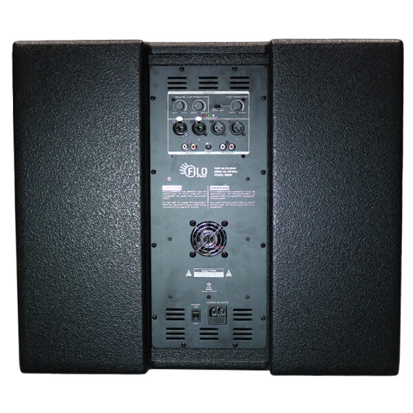 Filo FCP18SA PRO Active Subwoofer 18 inches, 1600W, showcasing its powerful bass performance.