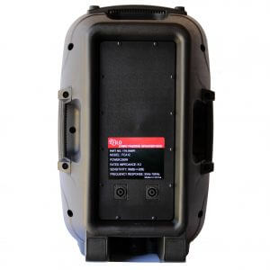 Filo FCA12 Passive Moulded Speaker, 12 inch, 250W, suitable for DJs, vocalists, and karaoke setups.