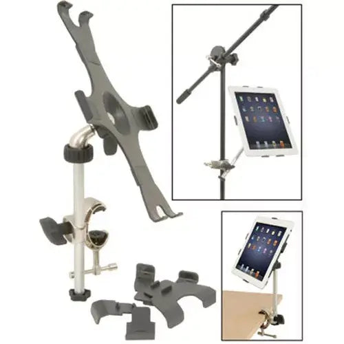 Adastra Chord IPM90 Music Stand Mount designed for iPad 3, showcasing a universal tablet holder suitable for musicians.
