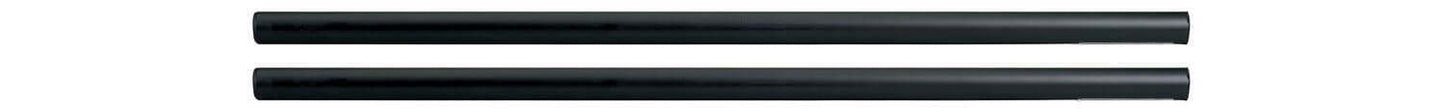 QTX 35mmØ Speaker Pole 120cm, heavy duty black steel designed for PA systems.