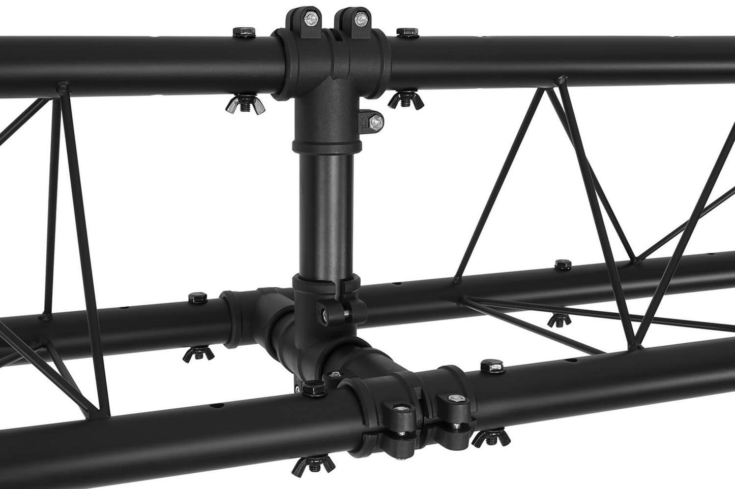 Beamz LB100T 3m x 4m Light Bridge with 2 T-Bars, Steel, 100kg Load