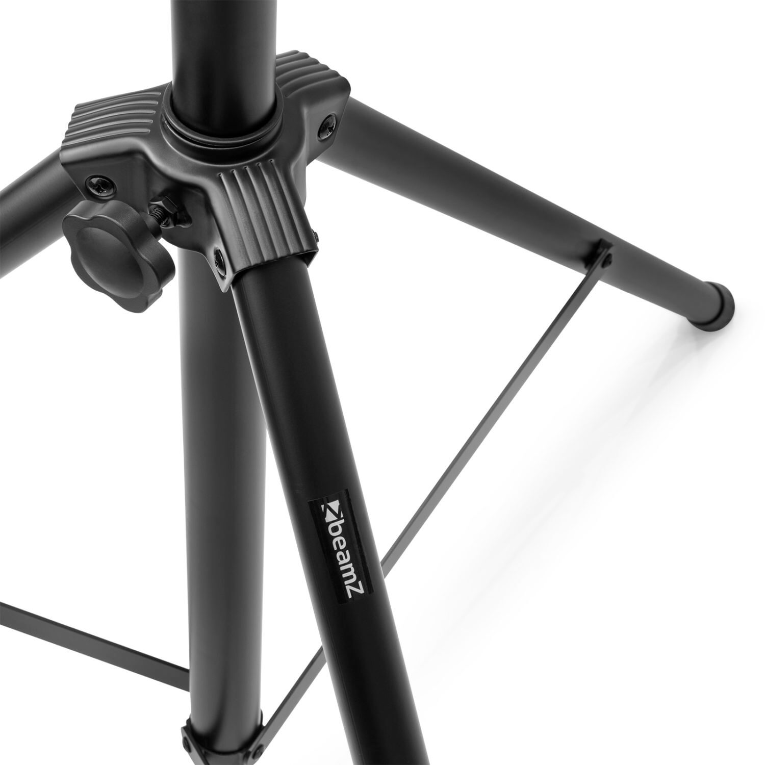 Beamz LS30T 3-Meter T-Bar with Foldable Tripod Lighting Stand, 25kg Load