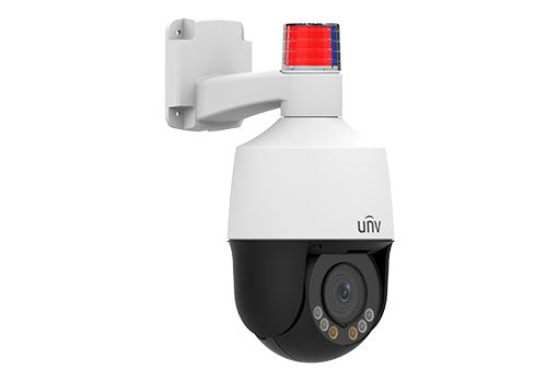 UNV 5MP Mini LightHunter PTZ - Active Deterrence, Auto Tracking