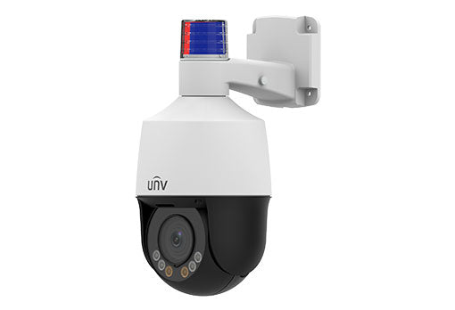 UNV 5MP Mini LightHunter PTZ - Active Deterrence, Auto Tracking