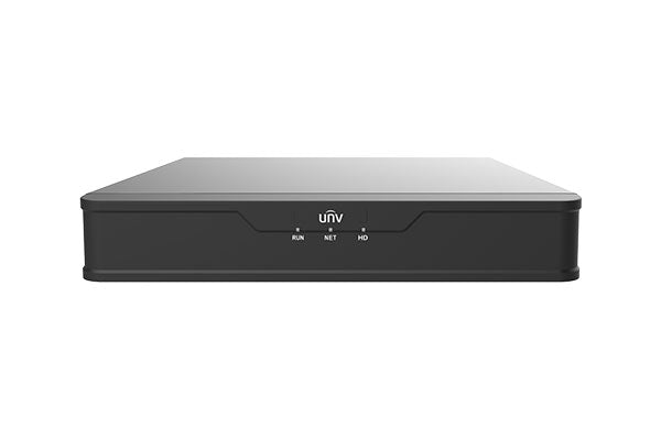 UNV EASY 8-Channel NVR - 1 HDD Slot, 8 PoE Ports