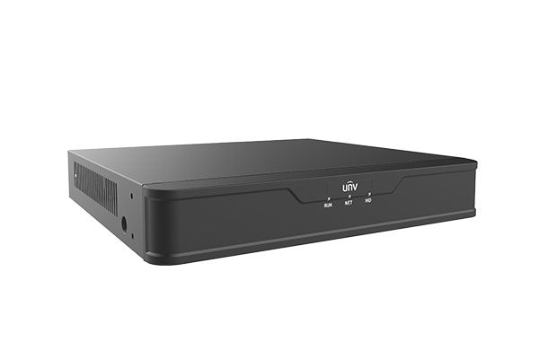 UNV EASY 8-Channel NVR - 1 HDD Slot, 8 PoE Ports