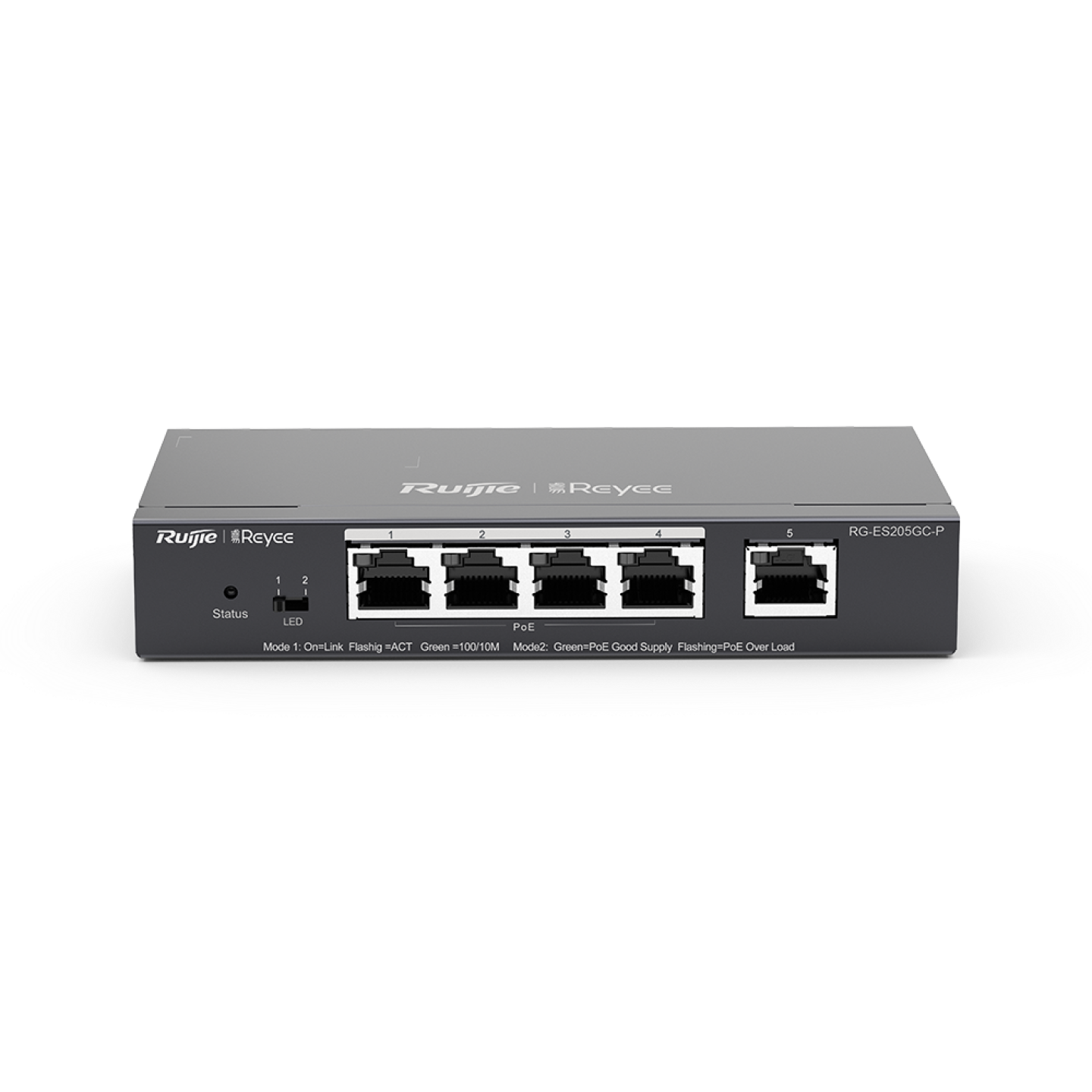 Reyee 5-Port Gigabit PoE Smart Managed Switch - 54W