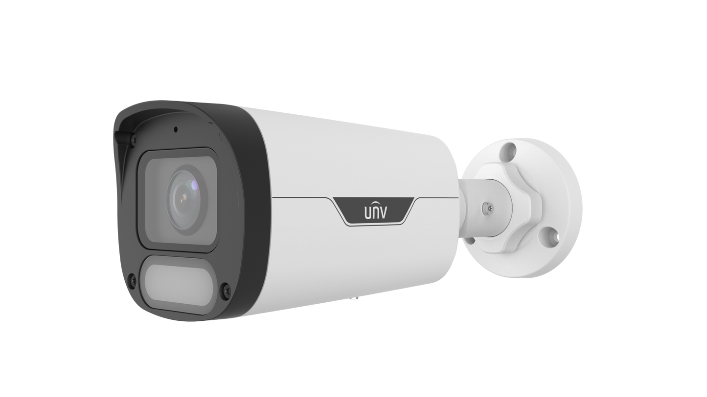 UNV Ultra H.265 4MP ColorHunter Fixed Bullet Camera - 30fps
