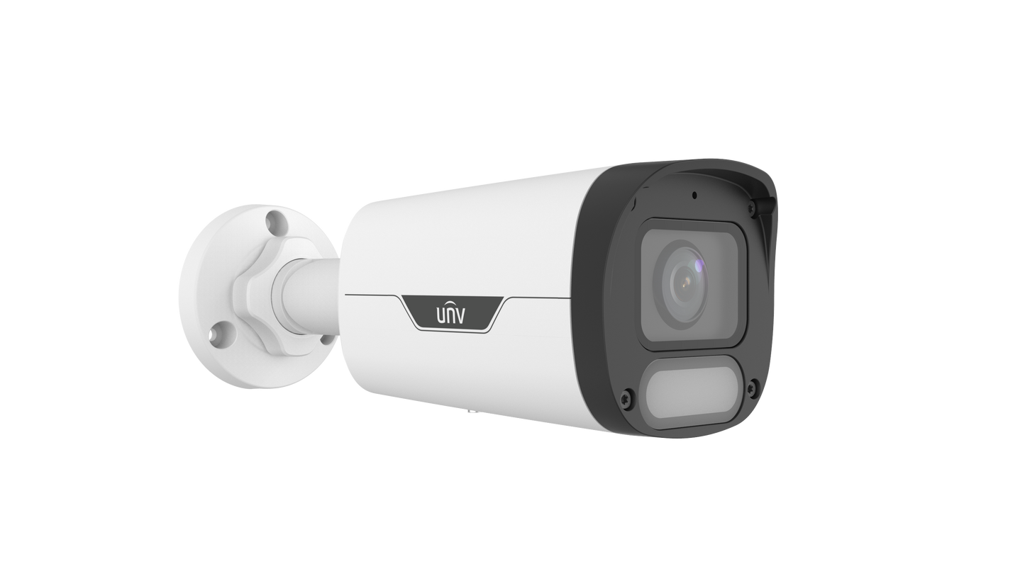 UNV Ultra H.265 4MP ColorHunter Fixed Bullet Camera - 30fps