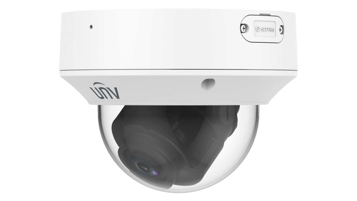 UNV Ultra H.265 5MP True WDR LightHunter AI Dome Camera