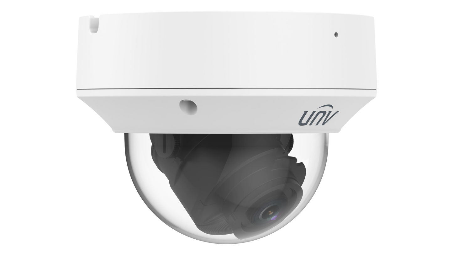 UNV Ultra H.265 5MP True WDR LightHunter AI Dome Camera