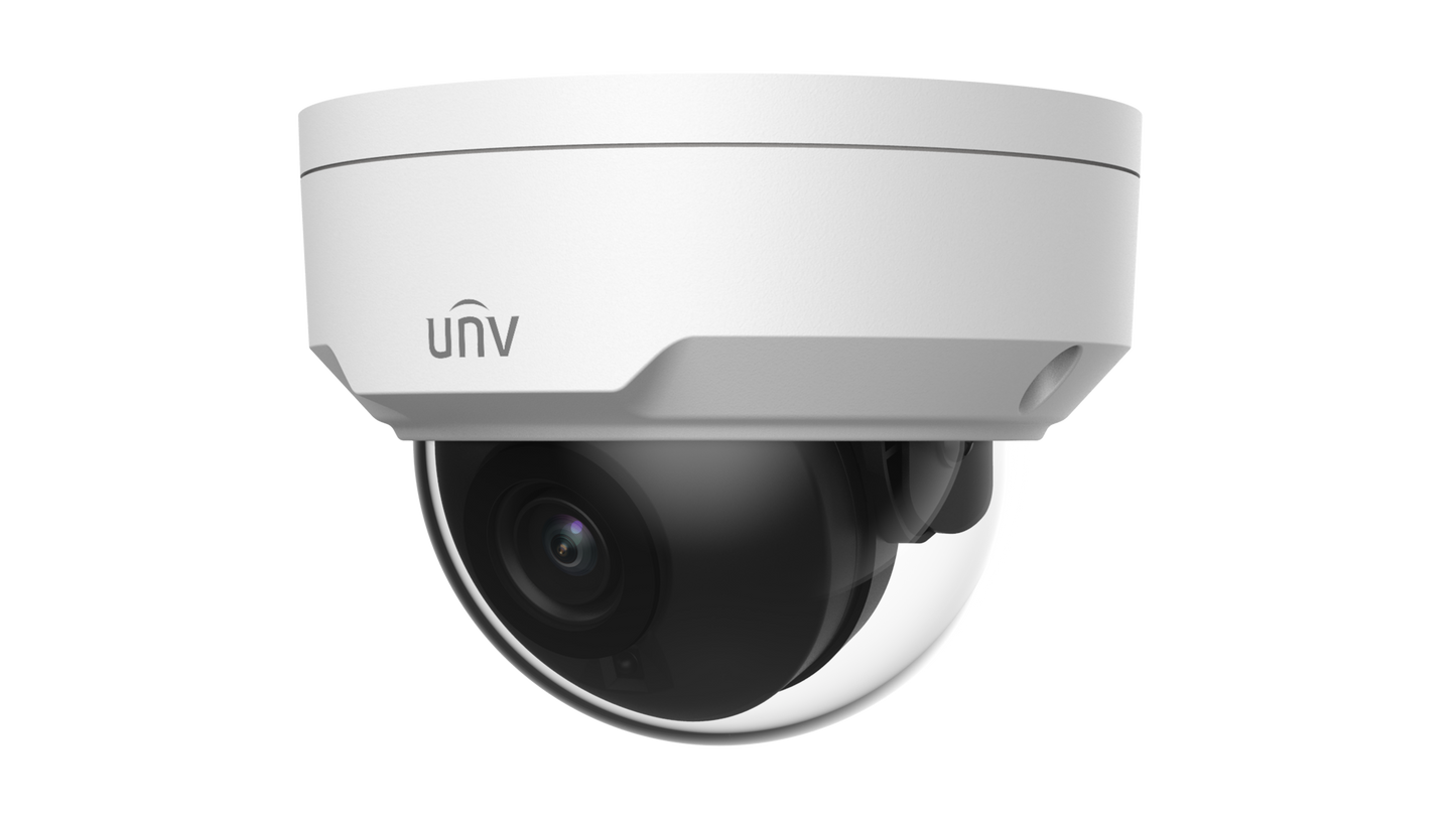 UNV Ultra H.265 4MP WDR LightHunter Vandal-Resistant Dome