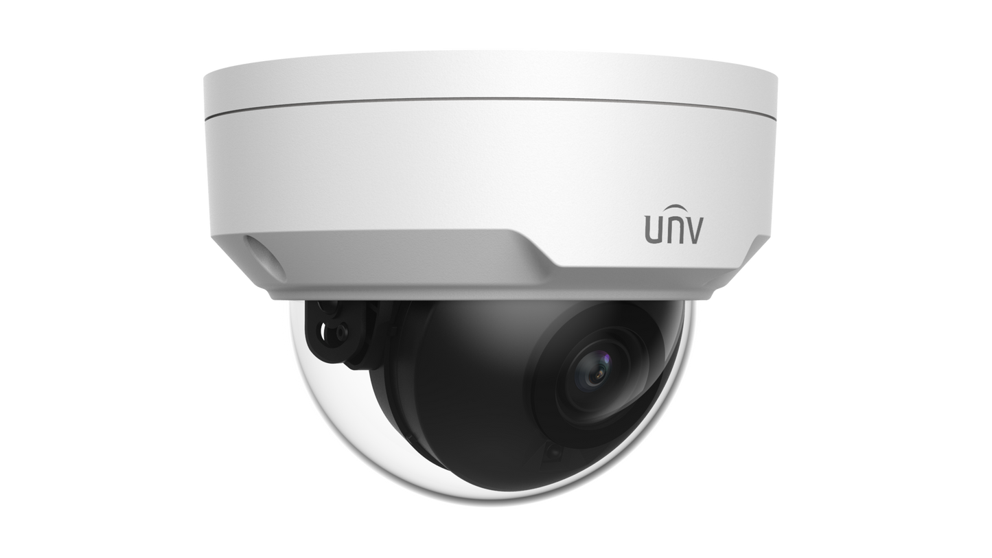 UNV Ultra H.265 4MP WDR LightHunter Vandal-Resistant Dome