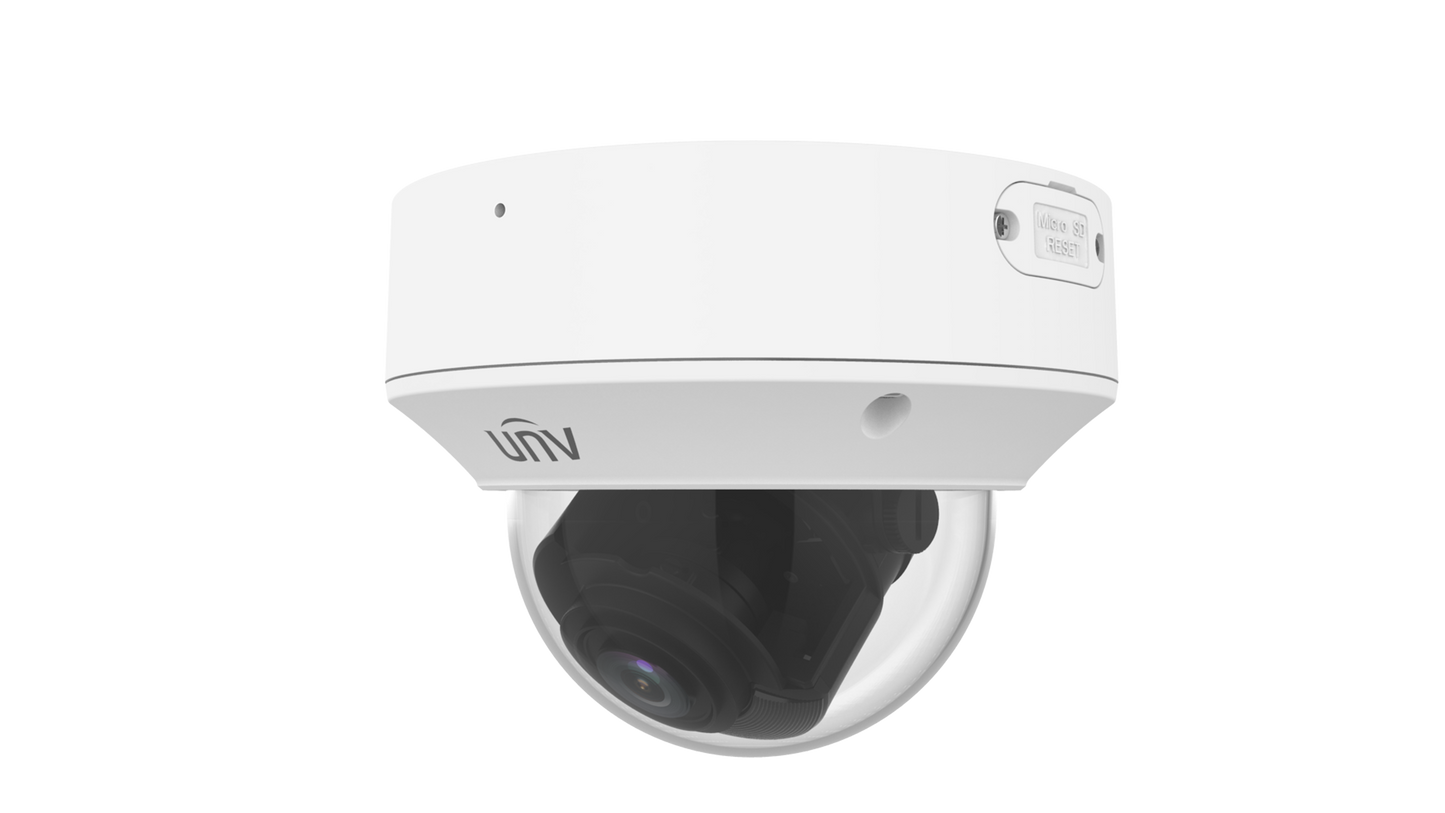 UNV Ultra H.265 4MP WDR LightHunter Motorized Dome Camera