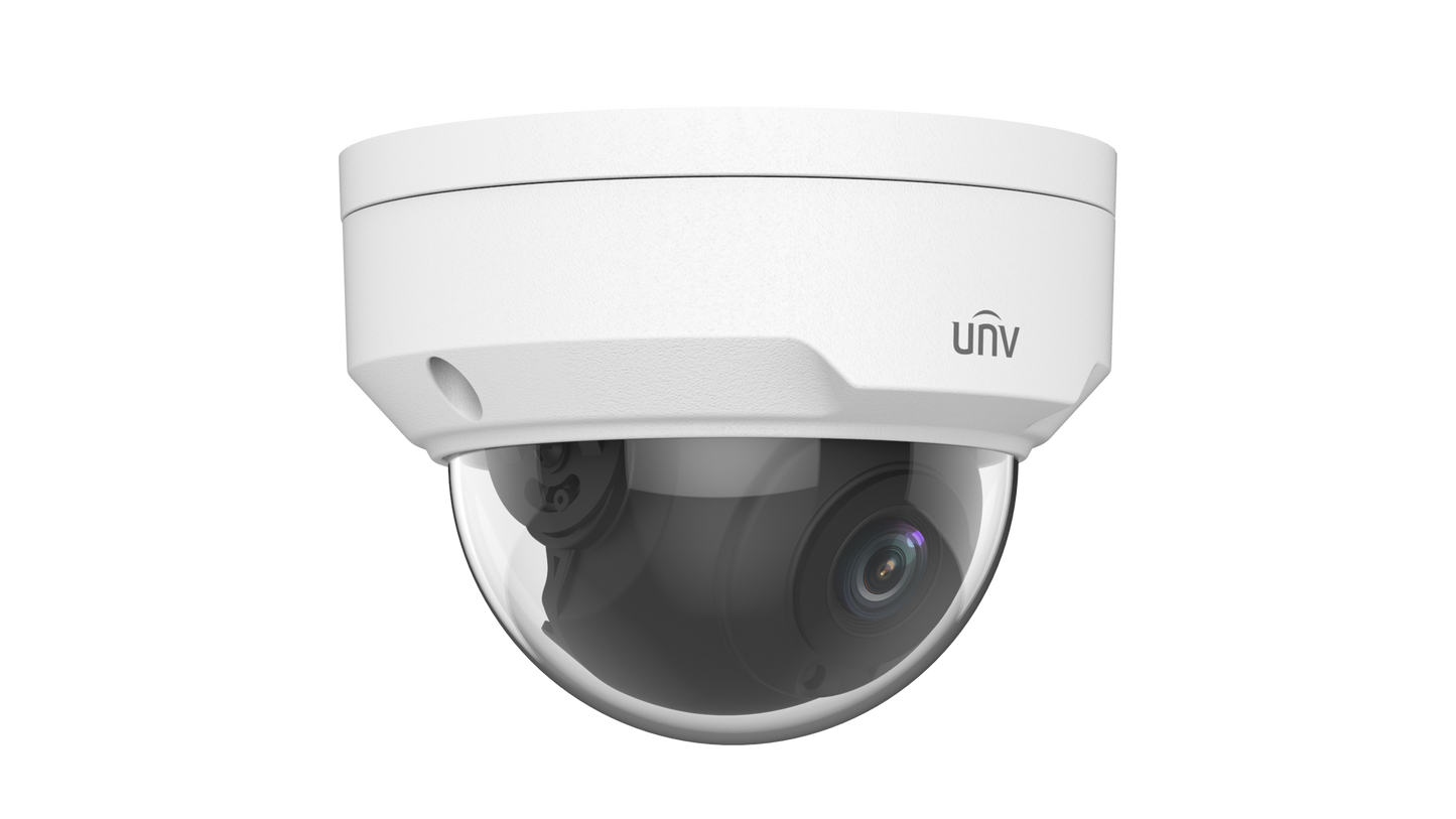 UNV Ultra H.265 2MP Vandal Mini Fixed Dome Camera