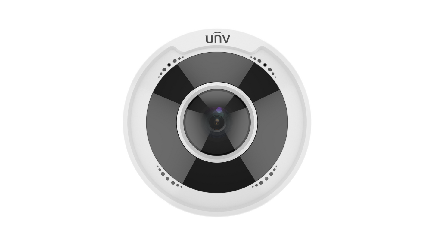 UNV 5MP Vandal-Resistant 360° Fisheye Dome Camera
