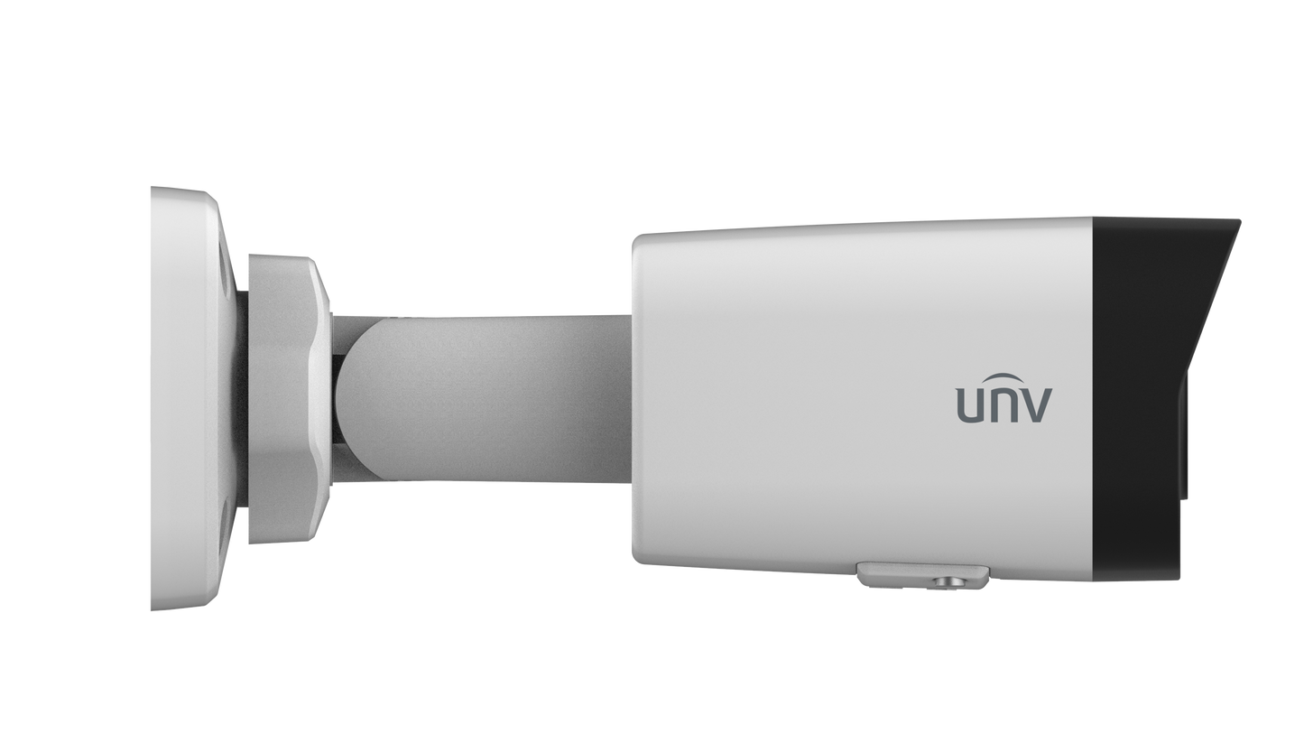 UNV Ultra H.265 8MP Fixed Mini Bullet IP Camera - Focused View